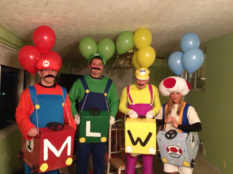 super mario characters costumes
