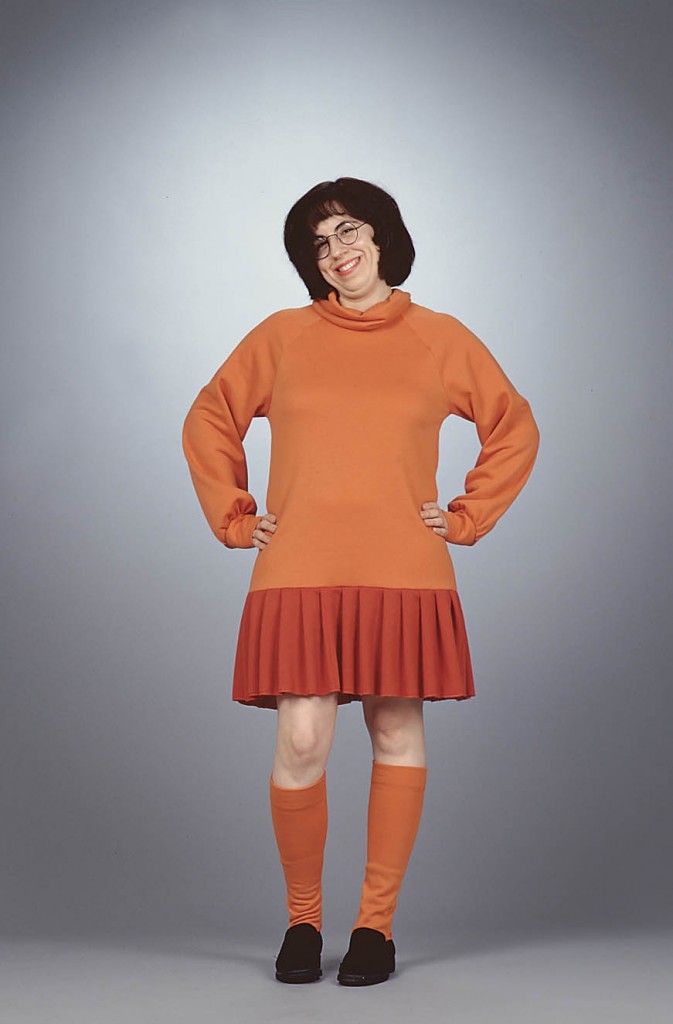 velma red jumpsuit