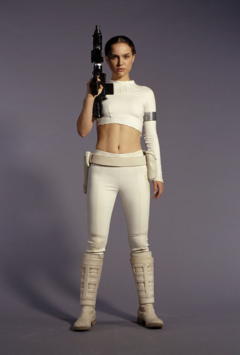 padme black outfit